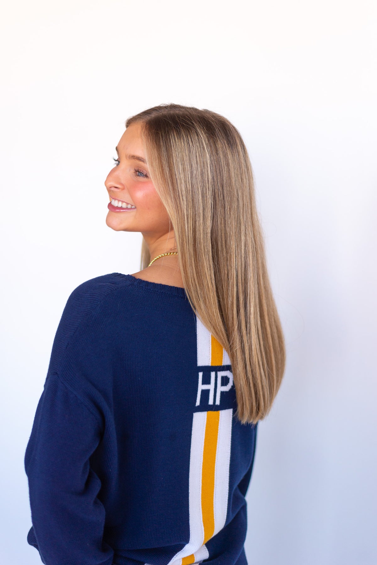 Rolled Crew Neck Sweater