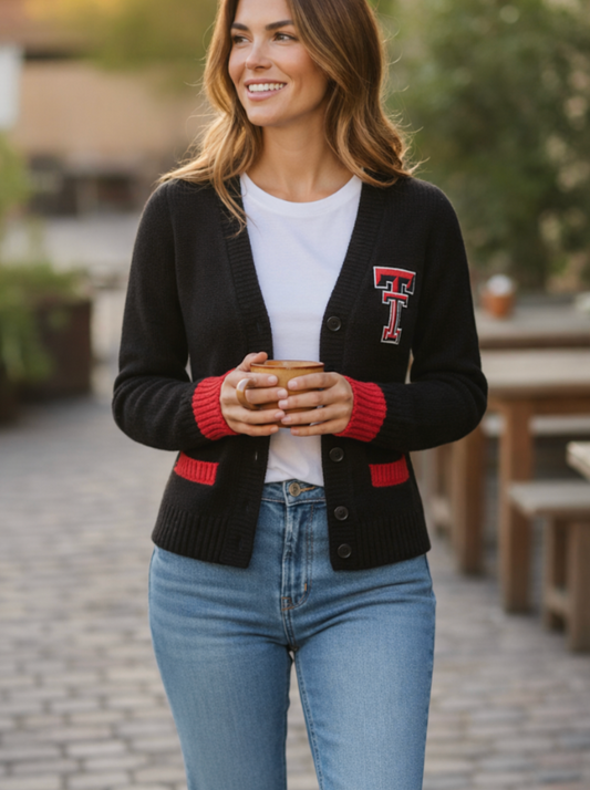 Tailored Varsity Cardigan