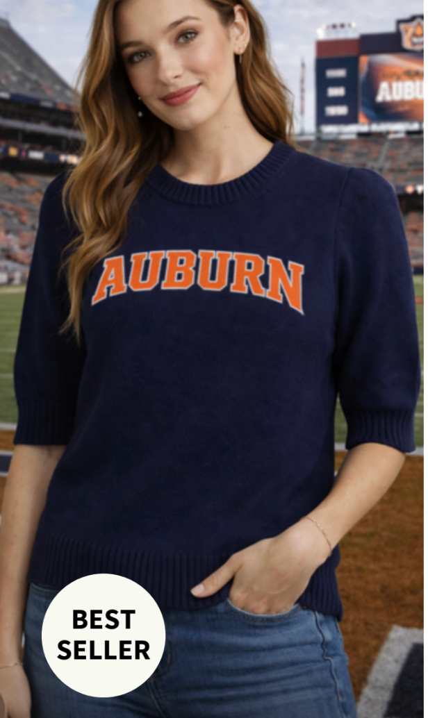 Short Puff Sleeve Sweater