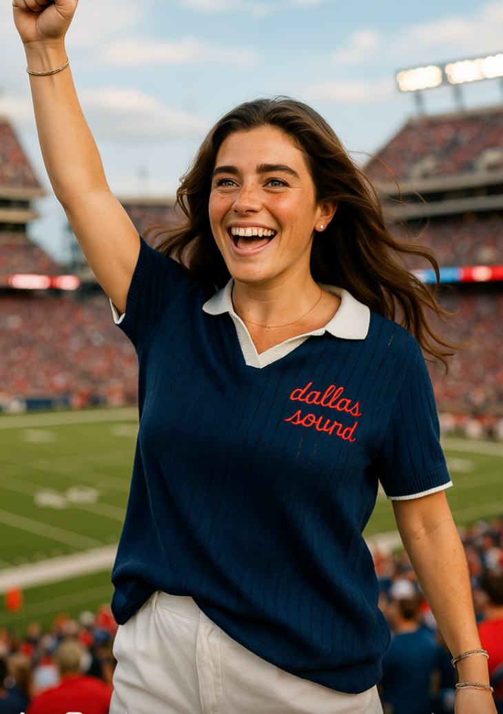 Short Sleeve Pointelle Knit