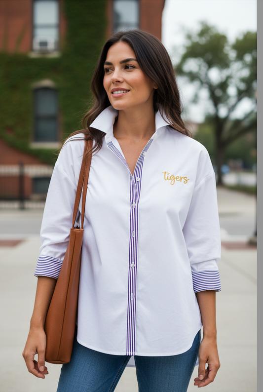 Woven Button Downs Long Sleeve