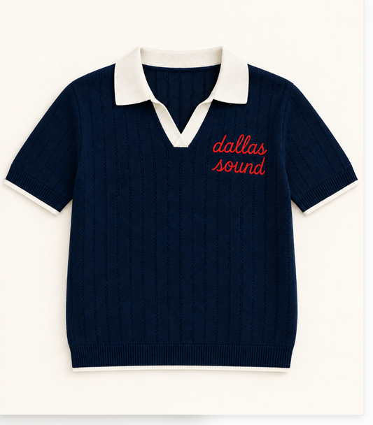 Short Sleeve Pointelle Knit